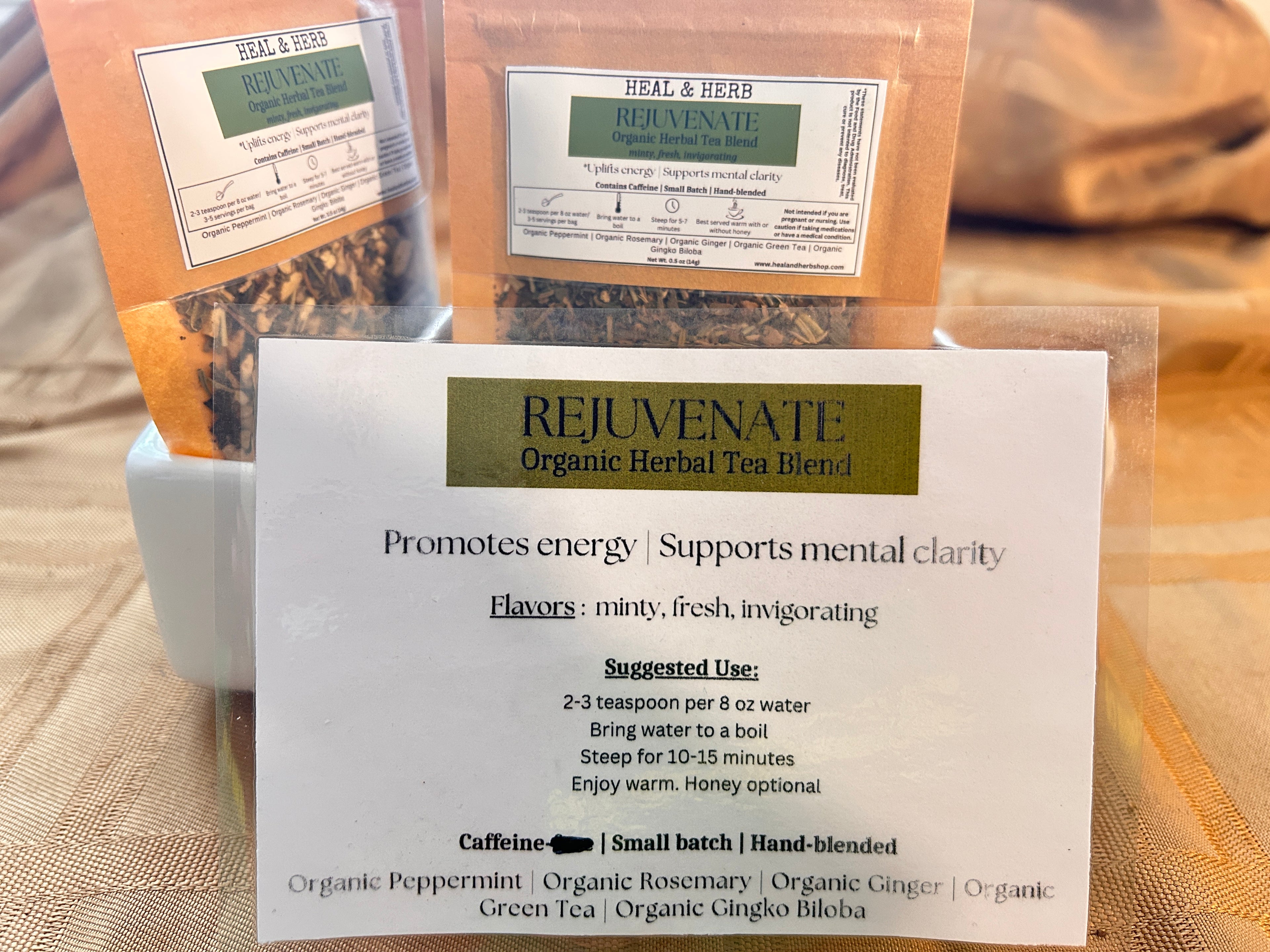 Herbal Tea - Replenish  Rejuvenate