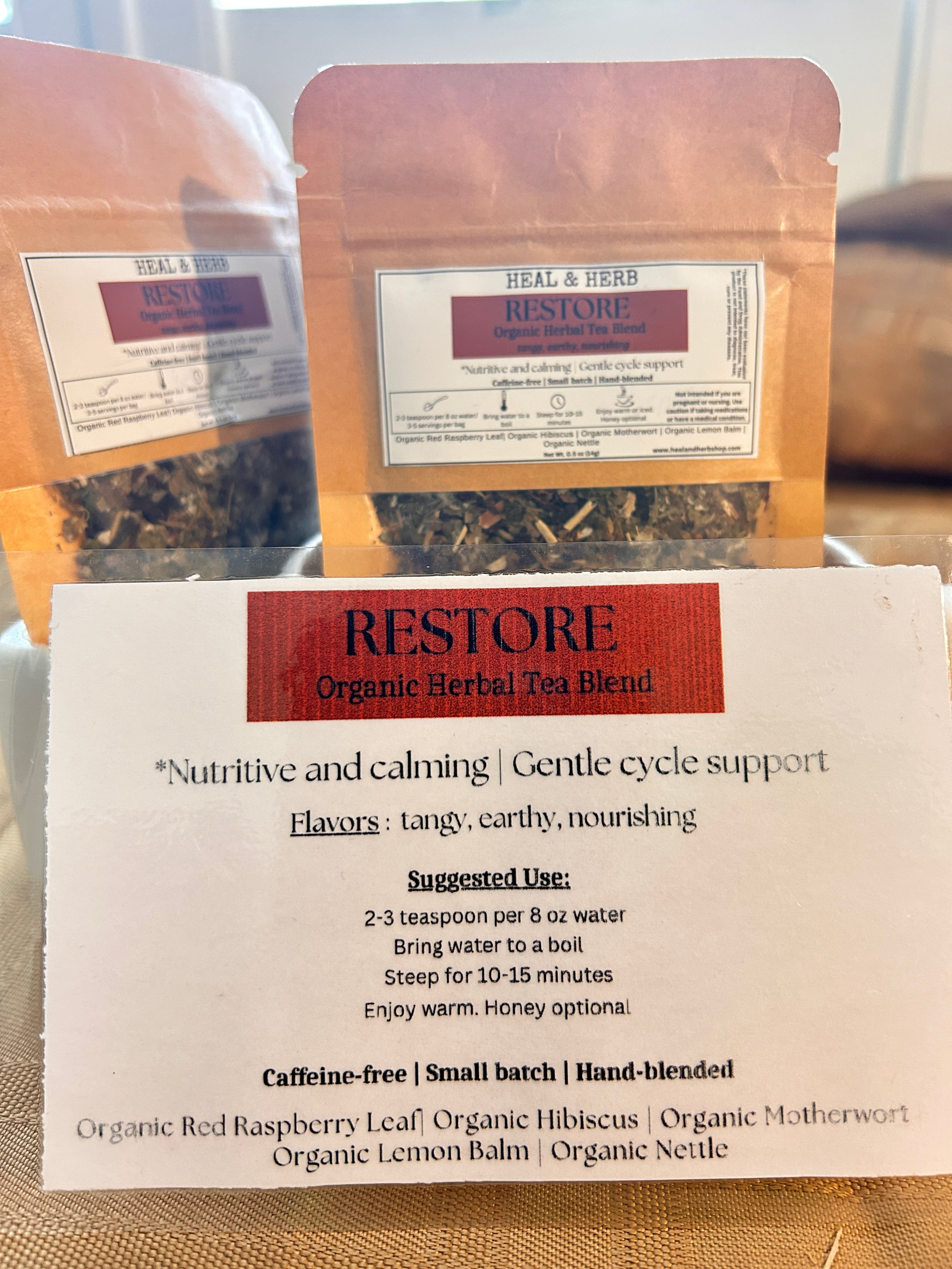 Herbal Tea - Replenish  Rejuvenate