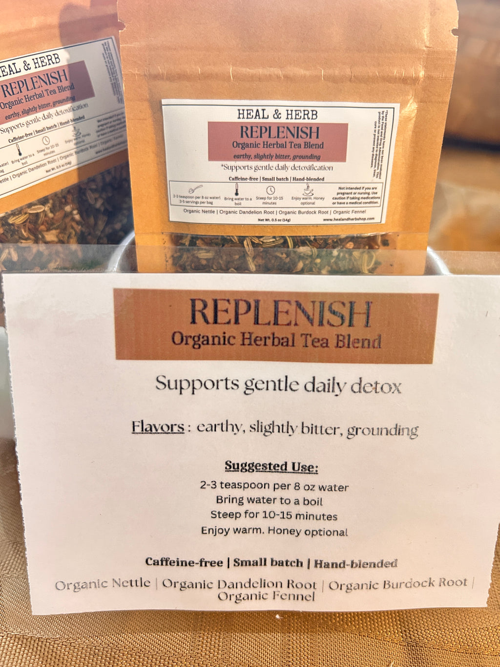 Herbal Tea - Replenish  Rejuvenate