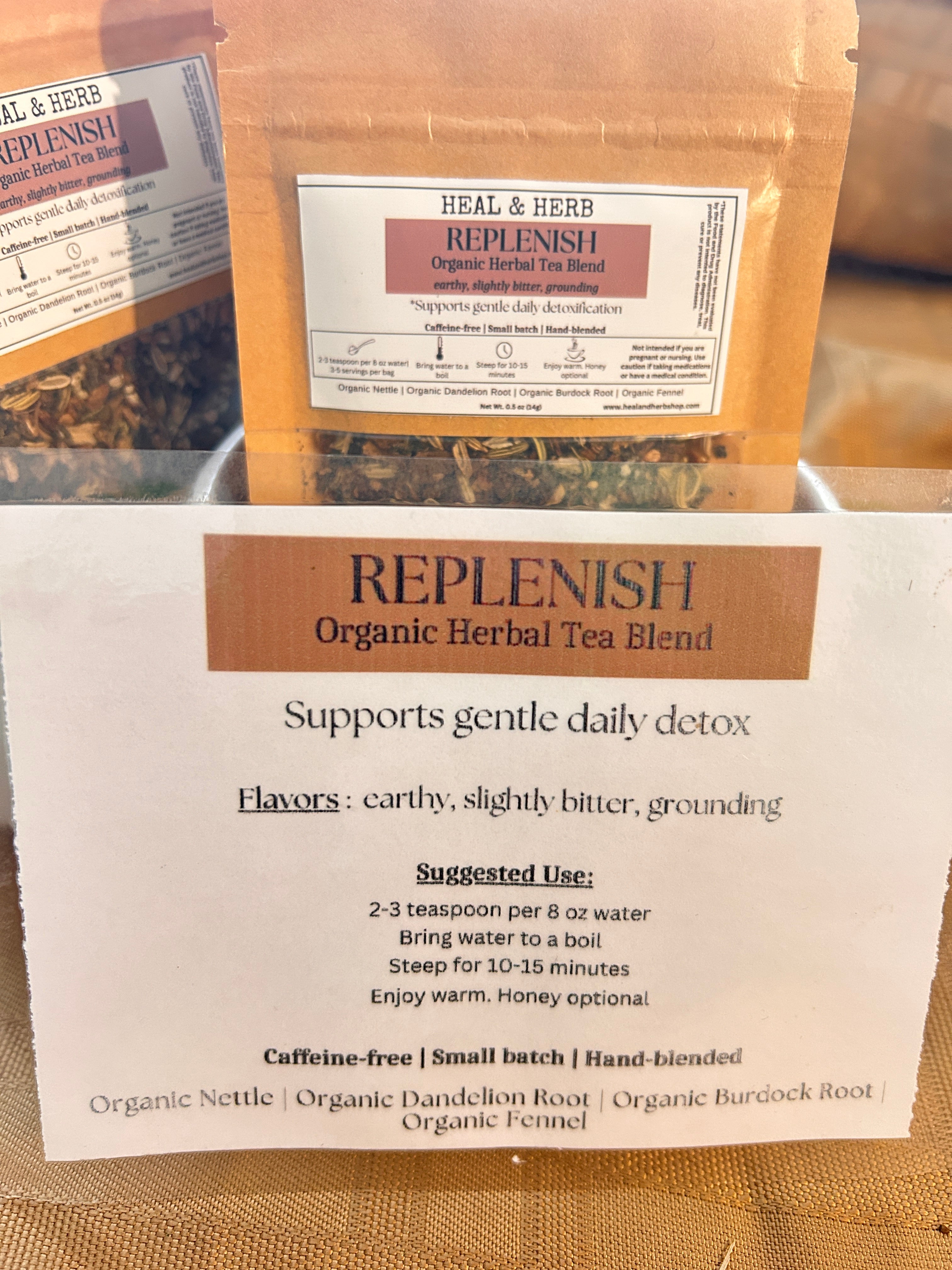 Herbal Tea - Replenish  Rejuvenate